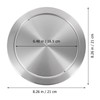UKCOCO Recessed Garbage Lid Counter Trash Cover, Built-in Flap Cover