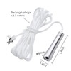 LumenTY Pull Cord Chrome Light Pull Light Pull Cord Extension150cm