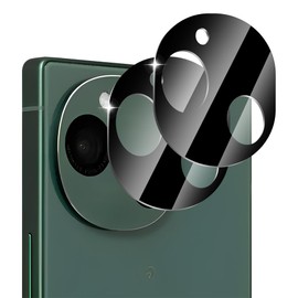 ZXZone for Aquos R9 Camera Film SH-51E Camera Protective Film Lens Protective Glass Film 2.5D High Transmittance 9H Hardness Scratch Proof Bubble Free Black