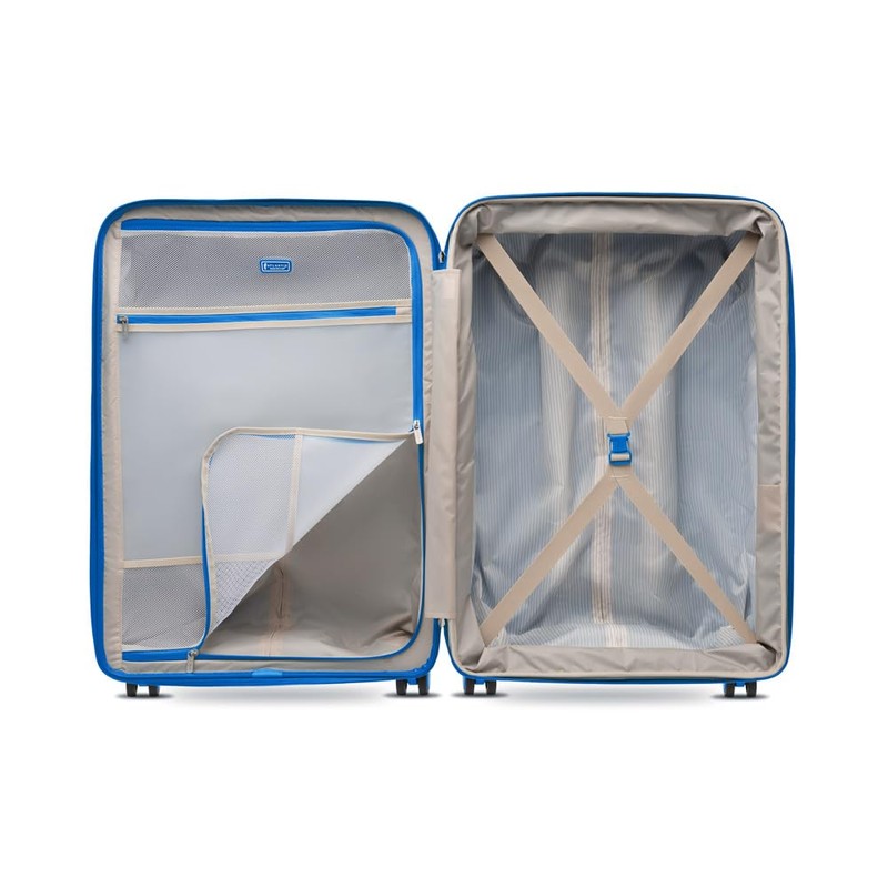 Atlantic Convertible Medium to Large Checked Expandable Hardside Spinner