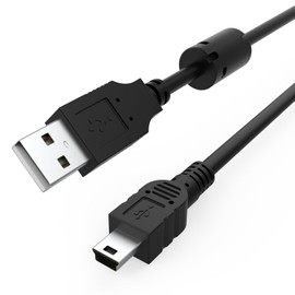 UC-E4 USB Cable Photo Transfer Cord Compatible with Nikon D40 D40X D50 D60 D70 D70S D80 D90 D100 D200 D300 D300S D610 D700 D3000 D3100 D7000 D1H D2X D2H D2HS D3 D3S D4 D3X Digital SLR Camera (4.9 FT)