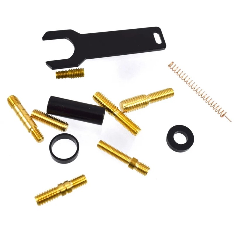 VMS Purple Tip Black Bullet Antenna Anti Theft for Silverado