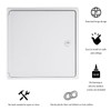 Access Panel 8x8 with Door (Max Service Opening 6.5x6.5) Plastic