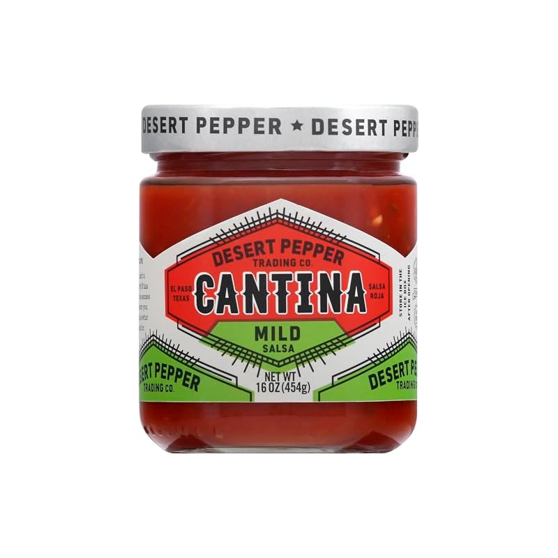 Desert Pepper Trading Company Cantina Salsa, Mild Red, 16-Ounce