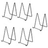 5 Pack Plate Display Stands, Metal Plate Holder, 9*13*15cm, Picture