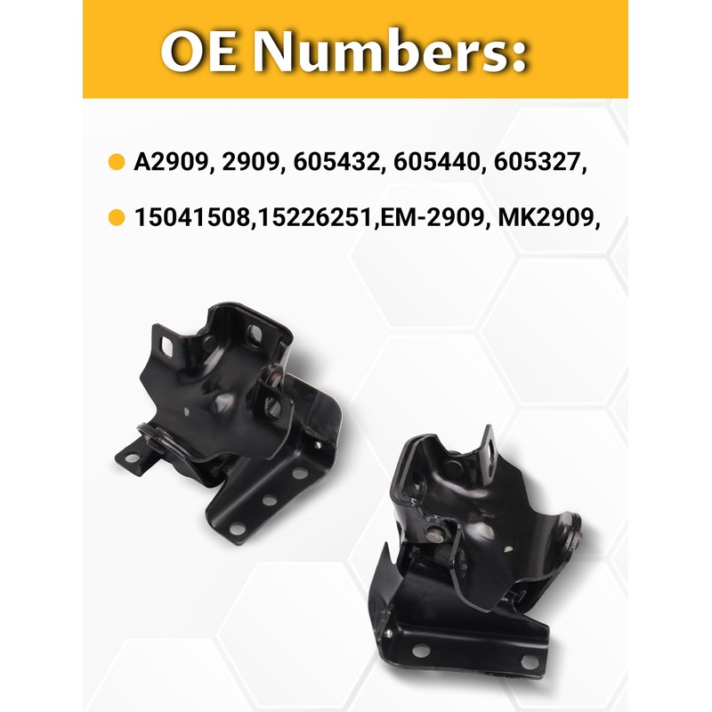 Engine Motor Mounts Left & Right 2pcs for 99-06 Silverado