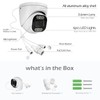 MWRCTV 4MP Security Audio Dome Camera Smart Dual Light PoE