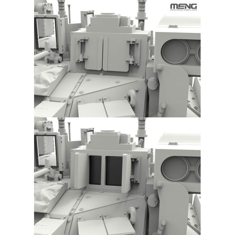 Mon Model 1/72 American M2A3 Bradley BUSK III Infantry Combat