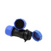 ZBLZGP Weipu SP17 IP68 Waterproof Panel Mounting Automotive Quick Release