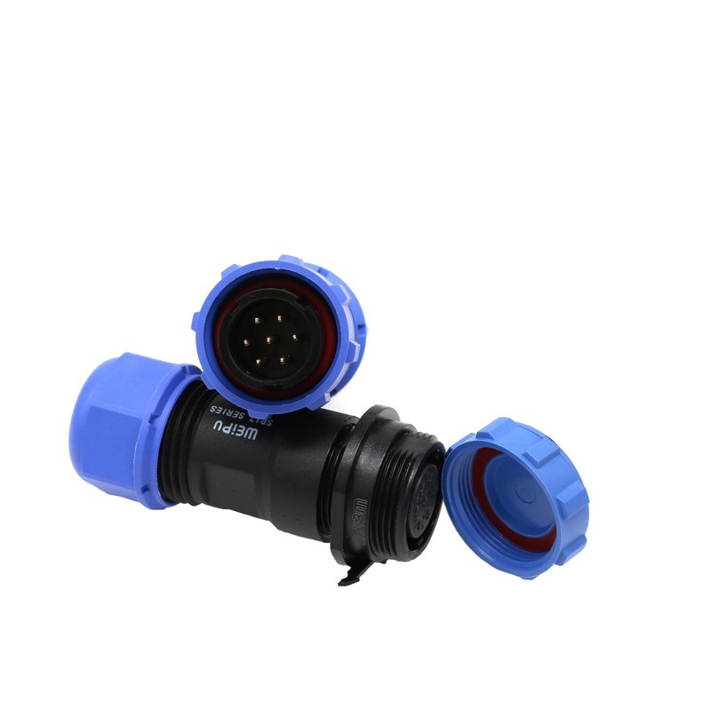 ZBLZGP Weipu SP17 IP68 Waterproof Panel Mounting Automotive Quick Release
