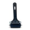 2.4 Inch Rubber Brayer Roller Printmaking Brayers, Braided Rolle, Black
