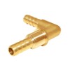Joywayus 5/16 x 5/16 Hose Barb Thru-Bulk Head Hex Union