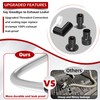 LCGP Generator Exhaust Extension Silencer Kit with Upgraded 304 Stainless