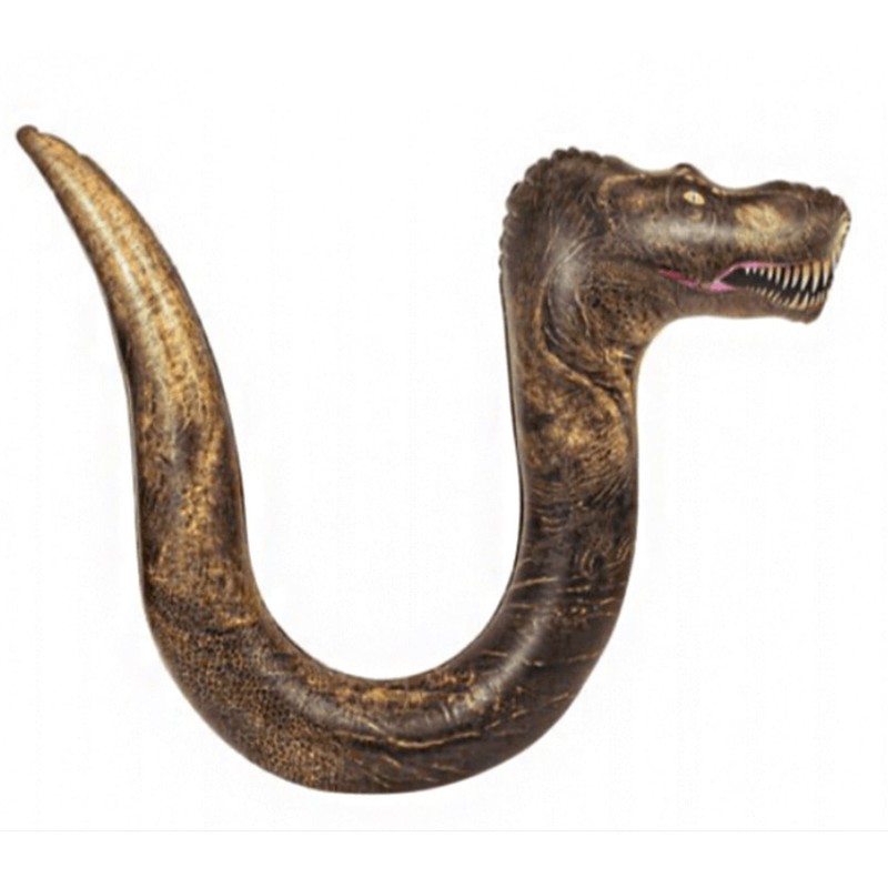 Fideos inflables para natación de animales de dinosaurio T-Rex