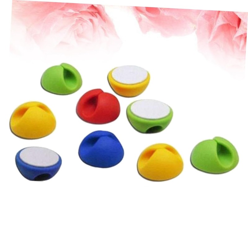 SHINEOFI 10Pcs Portable Cable Winder Organizer for Desktop Efficient Wire