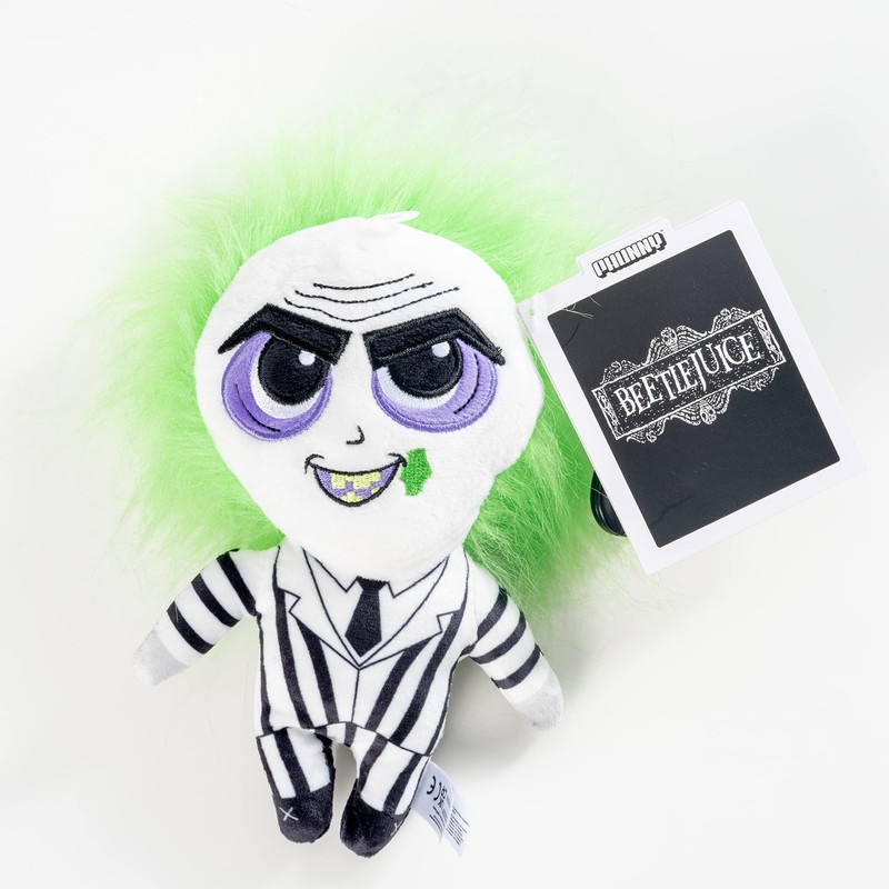 Kidrobot Beetlejuice Striped Tuxedo 8 Inch Phunny Plush