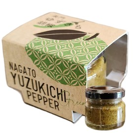 Nagato Yuzukichi Pepper, Blue, 1.1 oz (30 g), NAGATO YUZUKICHI PEPPER Yuzukichi Pepper, Brown Sugar, Yakitori, Black Kashiwa, Chicken, Steak