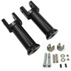 1 Pair Passenger FootPeg Support Bracket Kit For Harley Softail