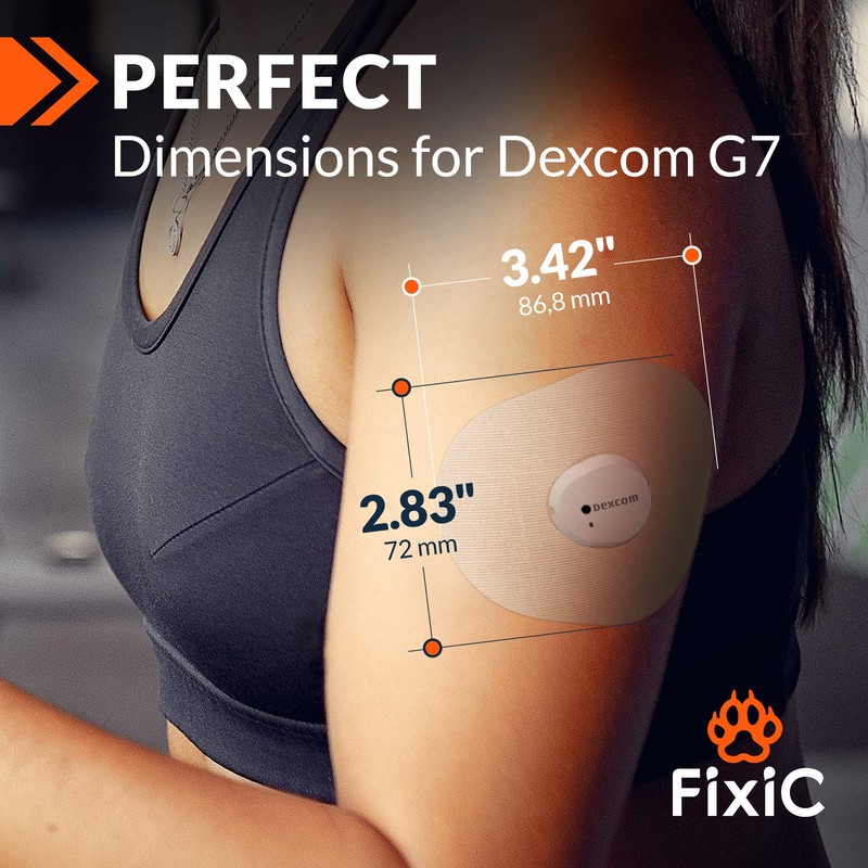 FixiC – Adhesive Patches for G7 & Stelo – 25