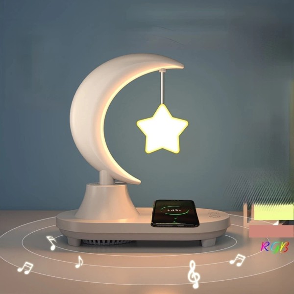 3 in 1 with Bluetooth audio and wireless charging function
