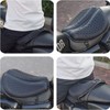 RWUJILONG Motorcycle Seat Cushion 3D Honeycomb Motorcycle Gel Seat Cushion