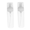 Baluue Refillable Foaming Pump Bottles 2pcs Shower Shampoo Dispenser Lotion