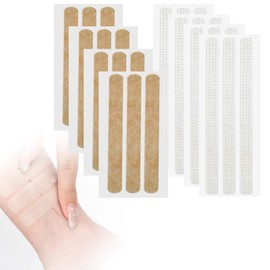 Wundverschlussstreifen Hautverschlüsse Strips 24 Stück Wundnahtstreifen Klammerpflaster 100 x 12 mm Klebebandagen Pflaster für Erstehilfekit