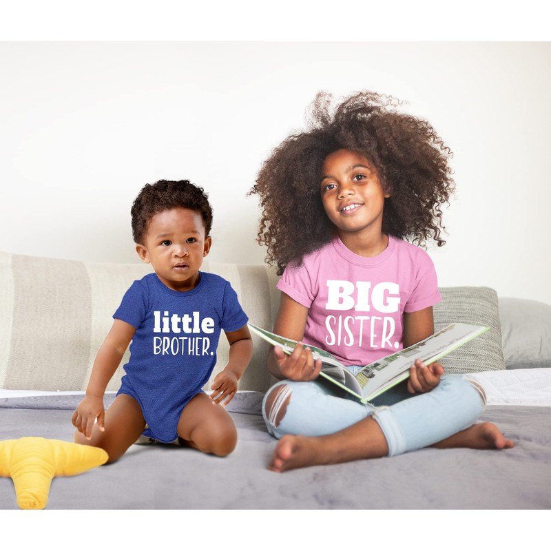 hermana mayor hermano pequeño conjunto de camisas a juego bebé