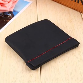 Funda Impermeable para Auriculares, de Piel Sint¨¦Tica, Color Negro