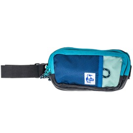 Chums Trekker Waist Pack - Unisex Tactical Fanny Pack & Bum Bag with multiple Storage Pockets for Travel and Hiking - Grey/Orange-Teal