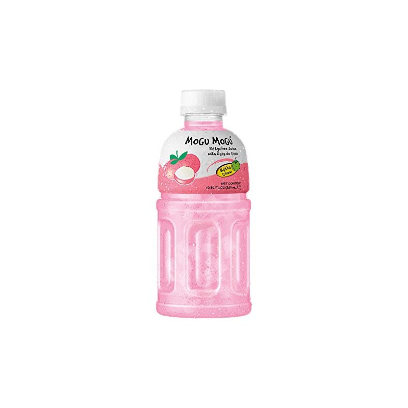 Mogu Mogu Lychee Nata De Coco Juice, 10.82 Fl Oz
