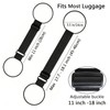 SpassLeben Luggage Straps for Suitcases, Extended Adjustable Luggage Connector Straps,