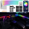 Dreamcolor Acrylic Interior Car LED Strip Light with Wireless APP,