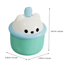 TOVINANNA Foams Maker Cup for Face Wash Foam Dispenser Bottle Family-friendly Bear Shape