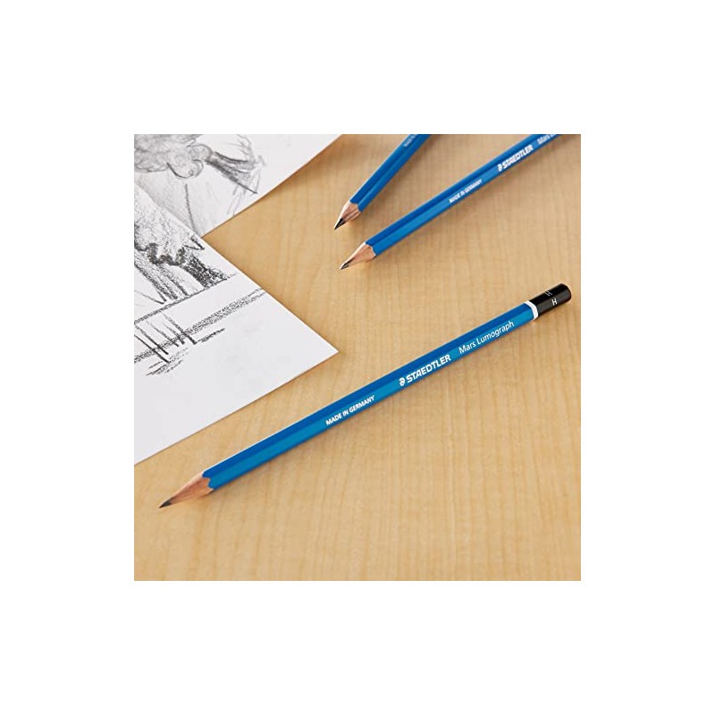 18 Pack: Staedtler® Mars® Lumograph® 100 Drawing Pencil