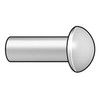 Rivet, Round, 5/16 Dia, 5/8 in L, PK40