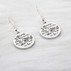 OKEYCH M-ath Lover Gift Math Teardrop Earrings M-ath Teacher Jewelry