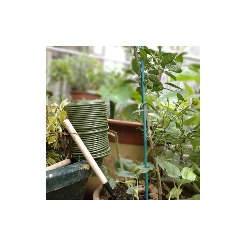TELENT OUTDOORS 101 Feet Soft Plant Ties for Gardening Support
