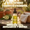 Minoxidilmax 15% + Bergamota + Biotina Cabello Y Barba 10kit