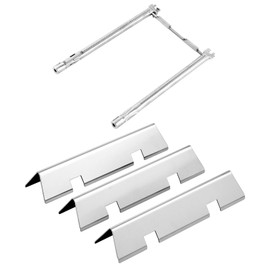 Spirit E210 Parts 7635 Flavorizer Bars 69785 Burners Replacement Parts for Weber Spirit and Spirit II 200 Series E-210 S-210 II E-210 E-215 E-220 S-220 with Front Control GS4 Spirit 2 Grill Parts