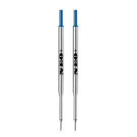 NEO+ Set of 2 ballpoint pen refills compatible with PaperMate (BLUE INK)