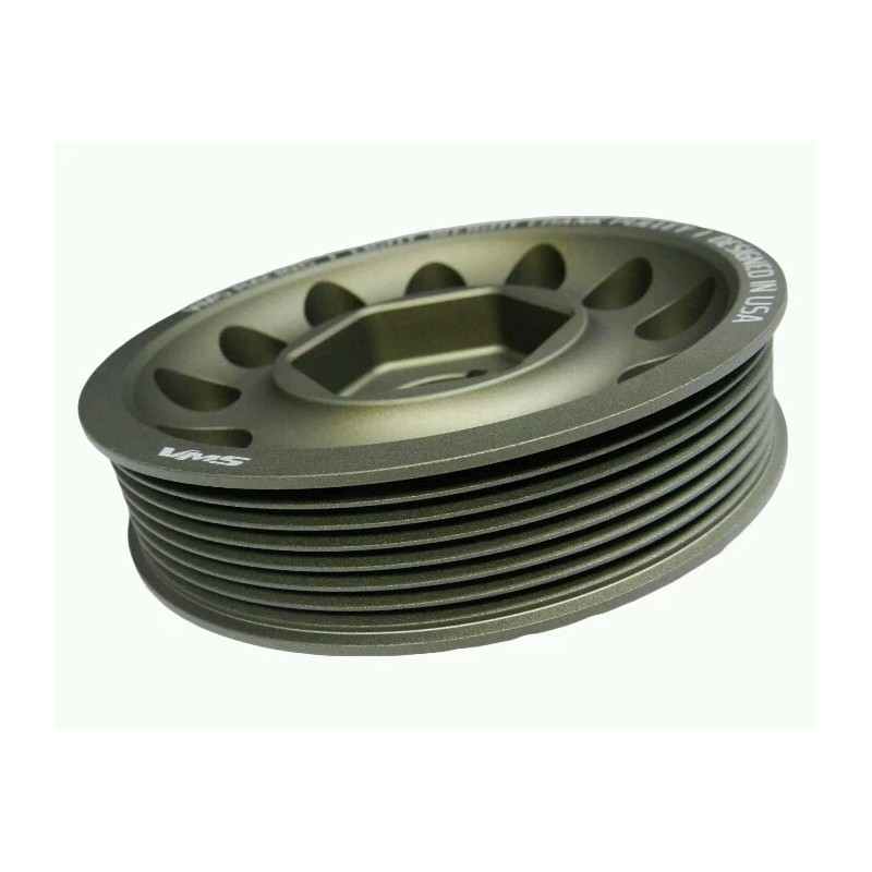 VMS RACING Light Weight Aluminum Crankshaft Pulley 05 to 06