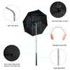 G4Free Golf Bag Umbrella for Club Protection Flex Umbrella (Black)