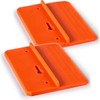 KAJAWIS 2 x Regips Tool G-K Holder Plasterboard Regips, Orange,