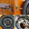 E Track Spare Tire Holder Mount for X-Track Tie Down