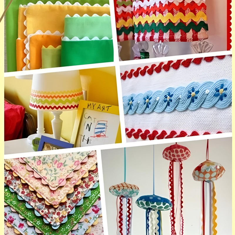 AUNHIRU Rick - Ribete decorativo multiusos para manualidades y coser