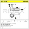 Ridex 914T0076 Tie Rod End RH Tie Rod End Steering