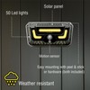Solar Powered Wall Light - 330 Lumens, 50 LED Bright