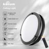 Kalium LED Ceiling Light with Remote 10 Inch Flush Mount