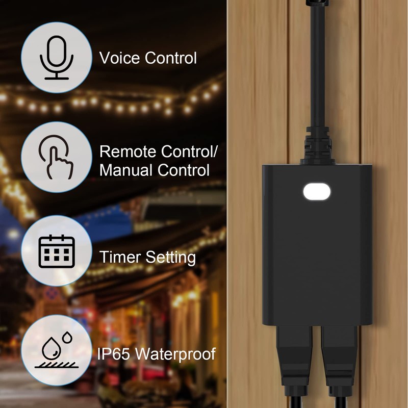 New One 2 Pack Zwave Outdoor Smart Plug - 700